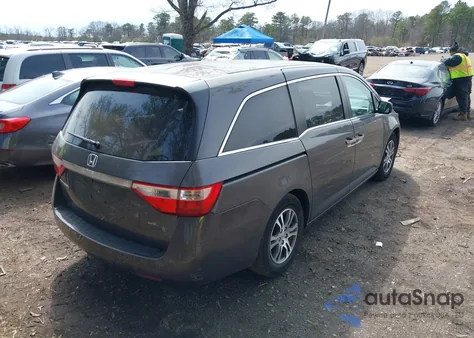 2012 Honda Odyssey Ex z USA, uszkodzony, nr VIN 5FNRL5H49CB134403